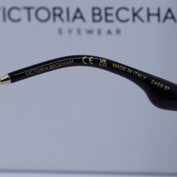 Victoria Beckham VB250S 714 Rectangle Sunglasses – Gold/Grey - Picture 7 of 10